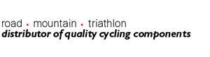 road - mountain - triathlon : distributor of quality cycling components